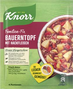 Knorr Familien-Fix Bauerntopf mit Hackfleisch