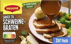 Maggi Delikatess Sauce zu Schweinebraten