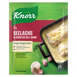 Knorr Fix Seelachs in Kräuter-Dill-Rahm