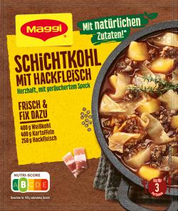 Maggi Fix für Schichtkohl mit Hackfleisch