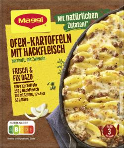 Maggi fix & frisch Ofen-Kartoffeln mit Hackfleisch