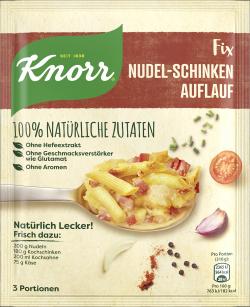 Knorr Natürlich Lecker! Nudel-Schinken Auflauf