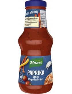 Knorr Paprika Sauce Ungarische Art