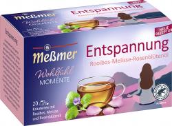 Meßmer Entspannung Rooibos-Melisse-Rosenblütenöl