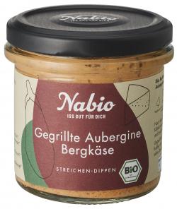 Nabio Aufstrich Gegrillte Aubergine Bergkäse