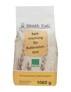 Mühle Erks Bioland Backmischung für Buttermilchbrot