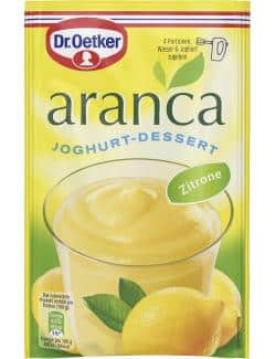 Dr. Oetker Aranca Joghurt-Dessert Zitrone