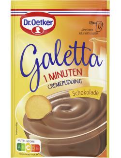 Dr. Oetker Galetta 1 Minuten Cremepudding Schokolade
