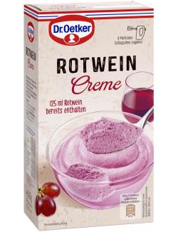 Dr. Oetker Rotwein Creme
