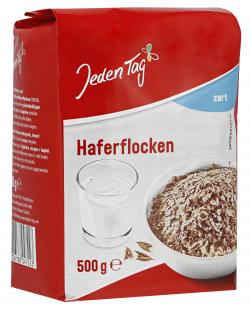 Jeden Tag Haferflocken zart