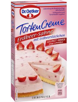 Dr. Oetker Torten Creme Erdbeer-Sahne