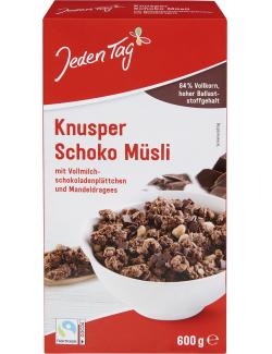 Jeden Tag Knusper-Schoko-Müsli