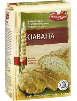 Küchenmeister Backmischung Ciabatta