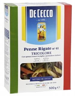 De Cecco Penne Rigate No. 41 Tricolore