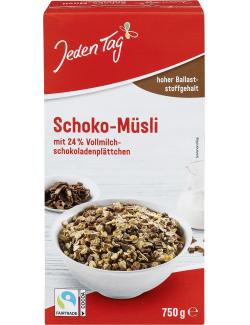 Jeden Tag Schoko-Müsli