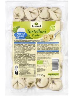 Alnatura Dinkel Tortelloni Ricotta Spinat