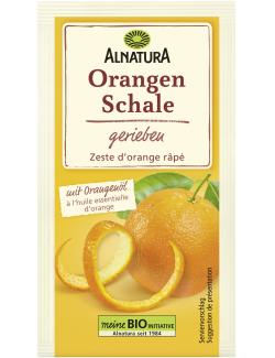 Alnatura Orangenschale gerieben