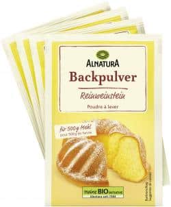 Alnatura Backpulver Reinweinstein 4er Pack