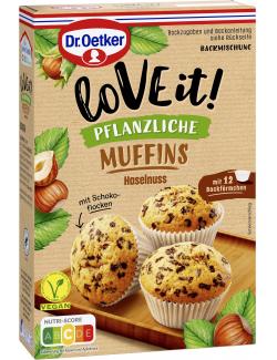 Dr. Oetker LoVE it! Pflanzliche Muffins Haselnuss