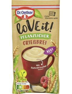 Dr. Oetker loVE it! Pflanzlicher Grießbrei