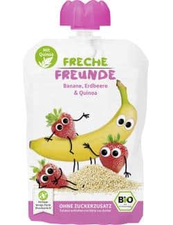 Freche Freunde Quetschie Banane-Erdbeere & Quinoa