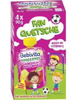 Bebivita Kinderspass Erdbeere in Apfel-Birne