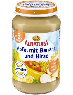 Alnatura Apfel mit Banane und Hirse