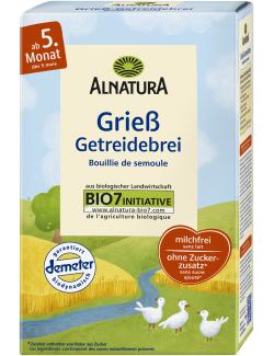 Alnatura Grieß Getreidebrei