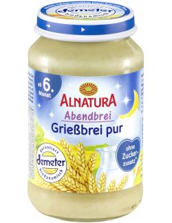 Alnatura Abendbrei Grießbrei pur