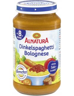 Alnatura Dinkelspaghetti Bolognese