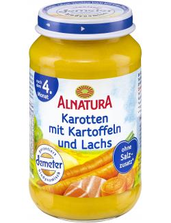 Alnatura Karotten mit Kartoffeln und Lachs