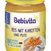 Bebivita Reis mit Karotten und Pute