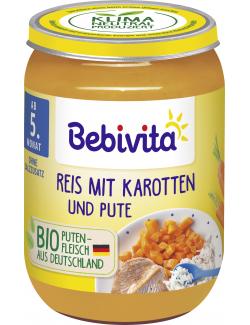 Bebivita Reis mit Karotten und Pute