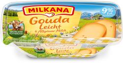 Milkana Schmelzkäse mit Gouda leicht