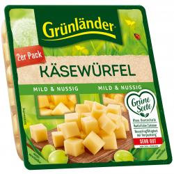 Grünländer Käsewürfel mild & nussig