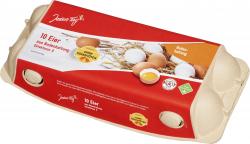 Jeden Tag Eier aus Bodenhaltung Güteklasse A Größe M/L