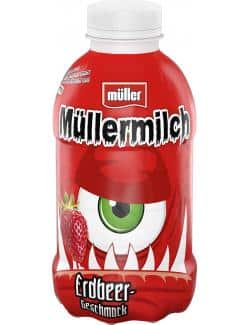 Müller Müllermilch Erdbeer-Geschmack