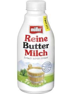 Müller Reine Buttermilch 1%