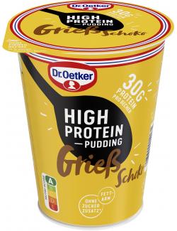 Dr. Oetker High Protein Pudding Grieß Schoko