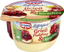 Dr. Oetker Löffelglück Grießpudding & Kirschen