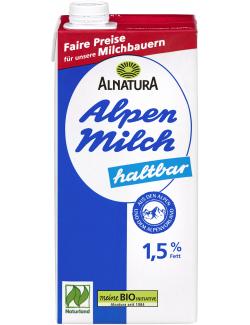 Alnatura Alpenmilch haltbar 1