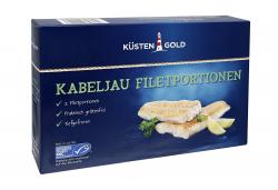 Küstengold Kabeljau-Filets