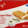 Jeden Tag Knusperfilets im würzigen Backteig