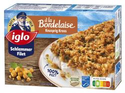 Iglo Schlemmer Filet à la Bordelaise knusprig kross