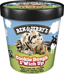 Ben & Jerry's Cookie Dough s´wich up