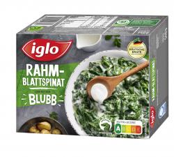 Iglo Rahm-Blattspinat