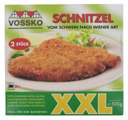 Vossko XXL Schnitzel vom Schwein nach Wiener Art