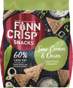 Finn Crisp Snacks Sour Cream & Onion