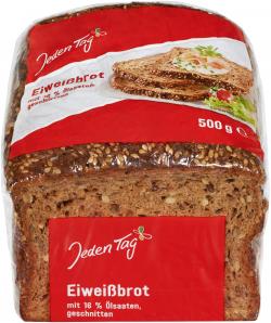 Jeden Tag Eiweißbrot