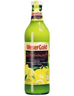 Wesergold Zitronensaft